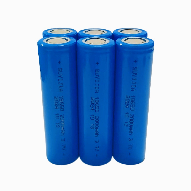 2000mah 18650 Rechargeable Battery with Charger 3.7V Li-ion Batteries for Electric Pointer Doorbell Flashlight Lithium Battery