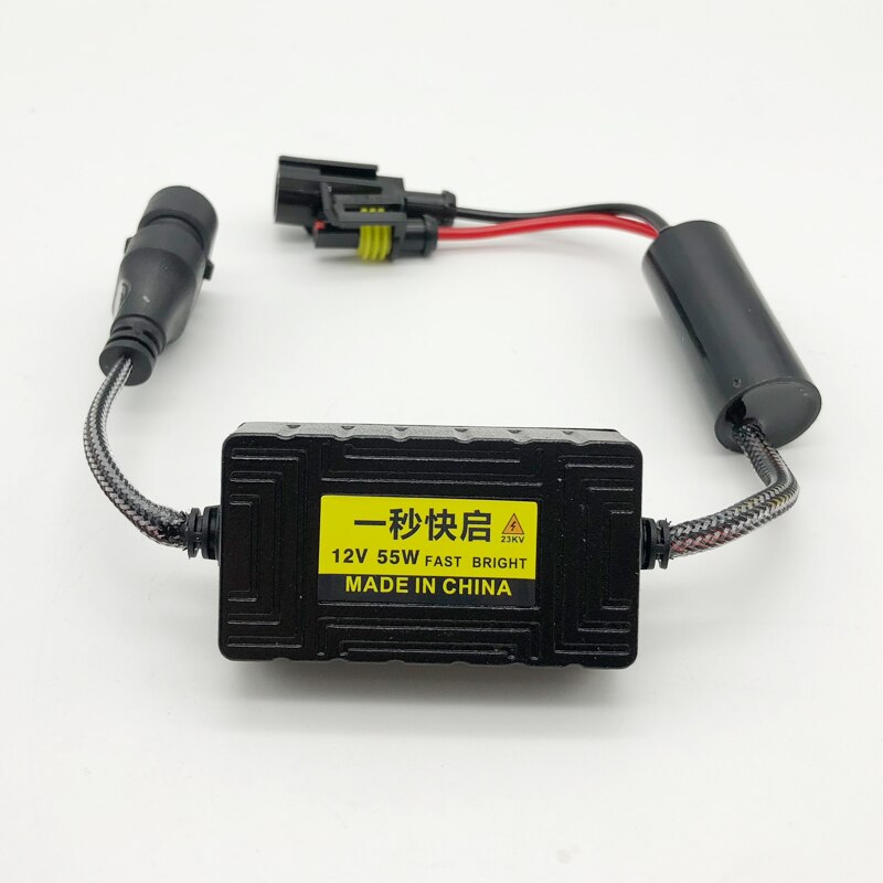 1pcs AC Hid Xenon Ballast 55W Block Ignition Electronic Digital MINI EMC Canbus Decoder Ballast For HID kit H7 H4 H1 H3 H11 12V: 55W Fast Ballast
