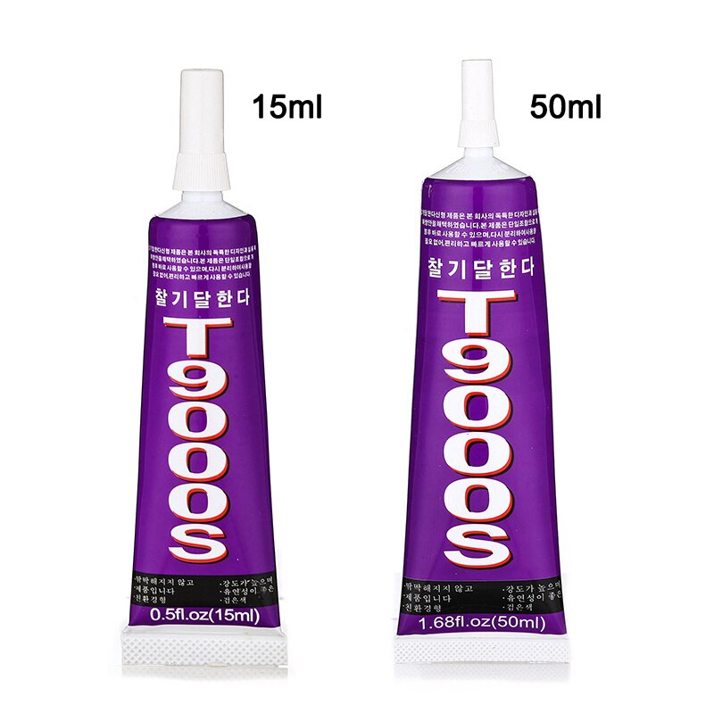 T9000 Transparent Adhesive Multi-Purpose Glue Paste Suitable for Cell Phone Glass Wooden Jewelery Paper Ceramics Wood UY8
