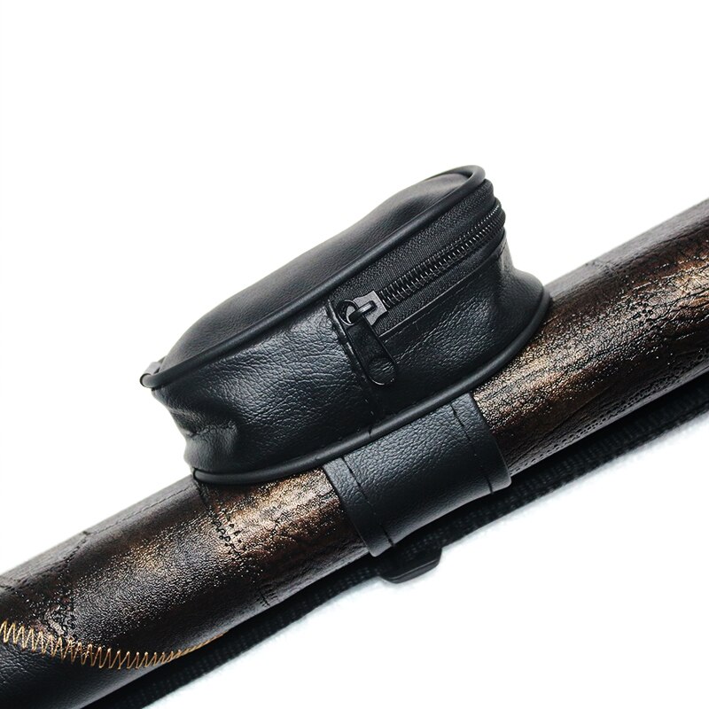 Usine directe Pu cuir étui pour queue billard porte tige sac 1/2 billard queue boîte