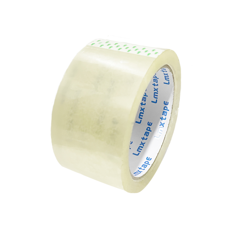 Transparent Packaging Tape High Viscosity Large Roll Sealing Packing Tape Daily Office Handmade Household Clear Adhesive Tape: Default Title