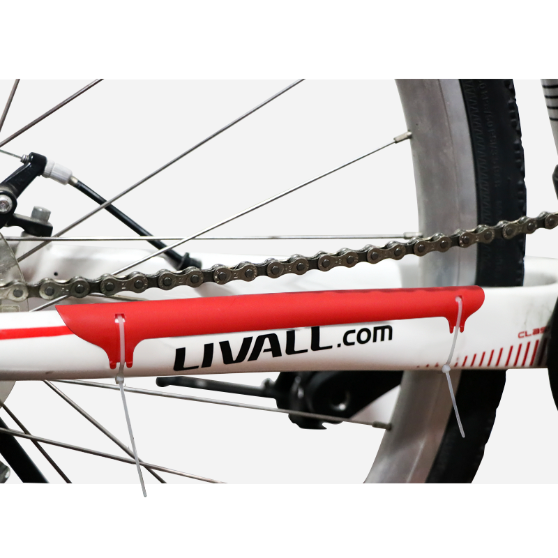 Protector de cadena de bicicleta, marco de plástico para bicicleta, cadena, horquilla trasera, Protector de vaina, marco plegable antideslizante, accesorios para ciclismo