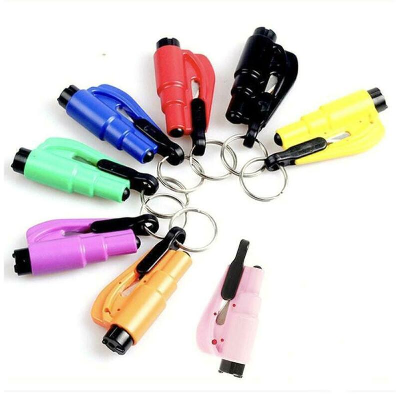 Drie-In-een Veiligheid Hamer Auto Ontsnappen Hamer Artefact Mini Multifunctionele Gebroken Glas Window Breaking Apparaat Voor Auto