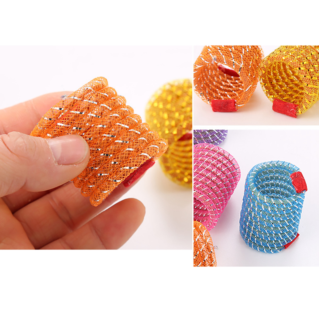 Funny Jumping Pet Cat Spring Toy Bouncing Interactive Spiral Cat Toy Pet Playing Training Toys for Cats Kitten Pet Supplies