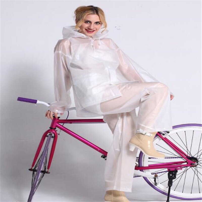 Combinaison transparente de voyage en plein air, imperméable léger et Non jetable pour les vêtements d'extérieur,