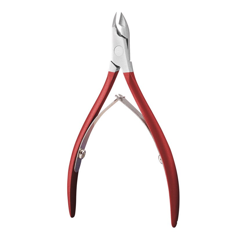 Alicate de cutícula de aço inoxidável, profissional, cortador de unhas, arte de unha, manicure, pedicure, cuidados, cortador, ferramentas de beleza: STYLE-2