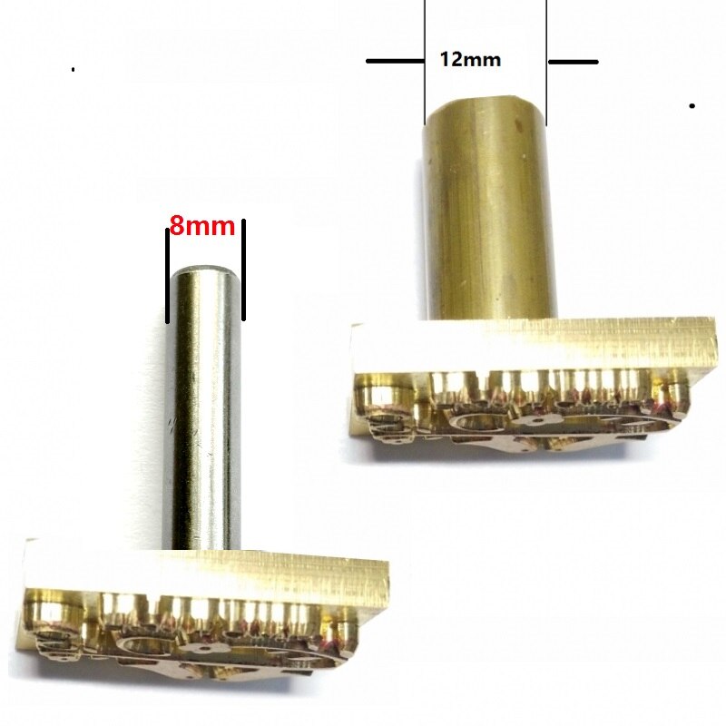 8 10 15 20mm handtag metall mässing form trä läder stämpel anpassad logotyp märke plast tårta brödform värme prägling