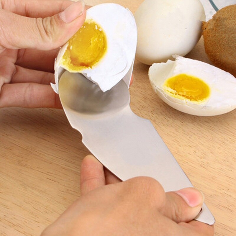 2 in 1 rostfritt stål kiwi grävsked skopa fruktkniv skärare skalare skärare frukt & grönsaker verktyg kök prylar