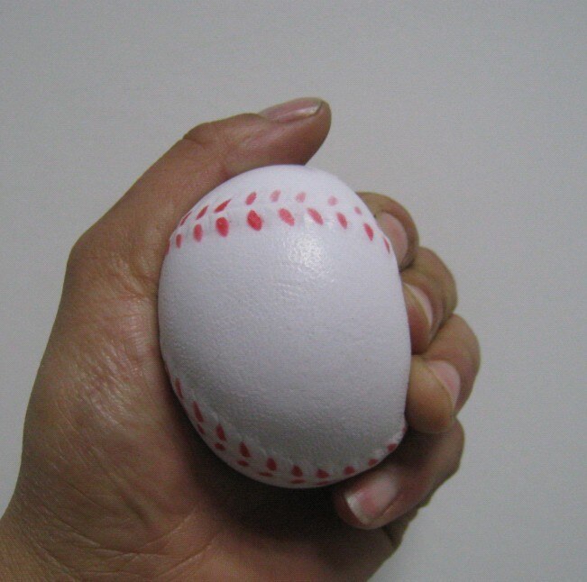 2 teile/los sport pu stress-ball,pu basketball,pu baseball,squeeze ball ,anti stress ball 6,3 cm durchmesser GYH