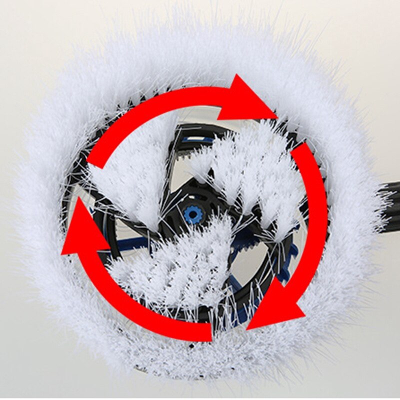 High Pressure Washer Rotating Wash Brush with 1/4 Inch QC,1/4 Inch Blue Holder Coupler Brass Female Quick Connector