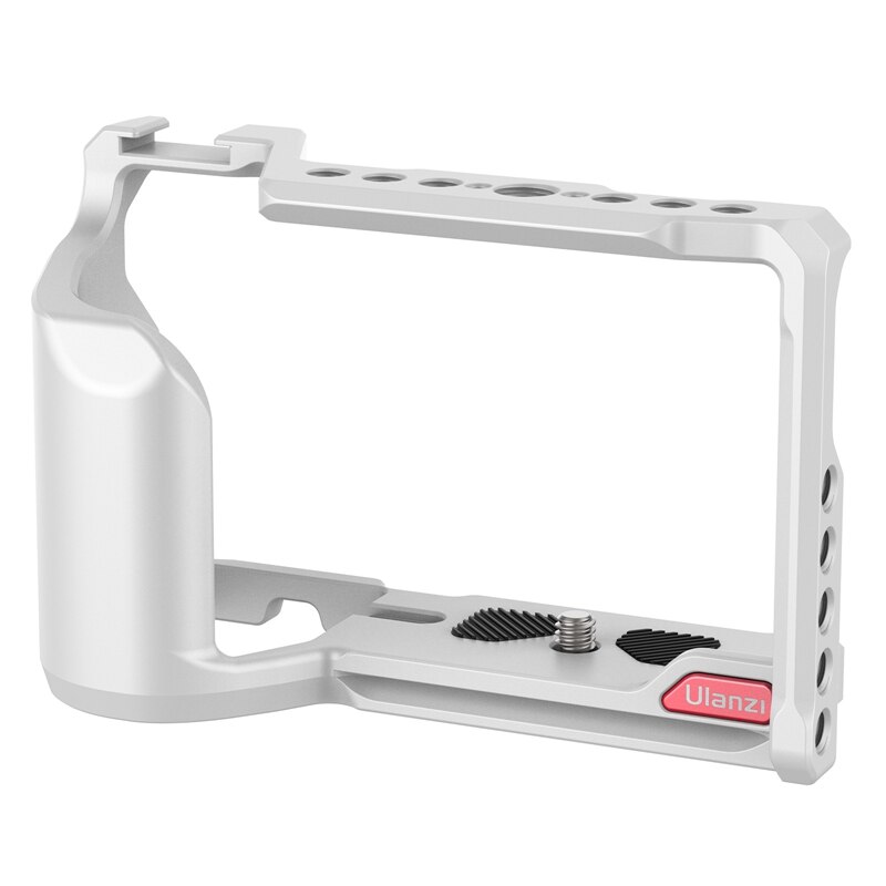 Ulanzi C-ZVE10 Camera Cage With Cold Shoe Mount Perfect Multiple Protection For Sony ZVE-10 Camera Accessories: white
