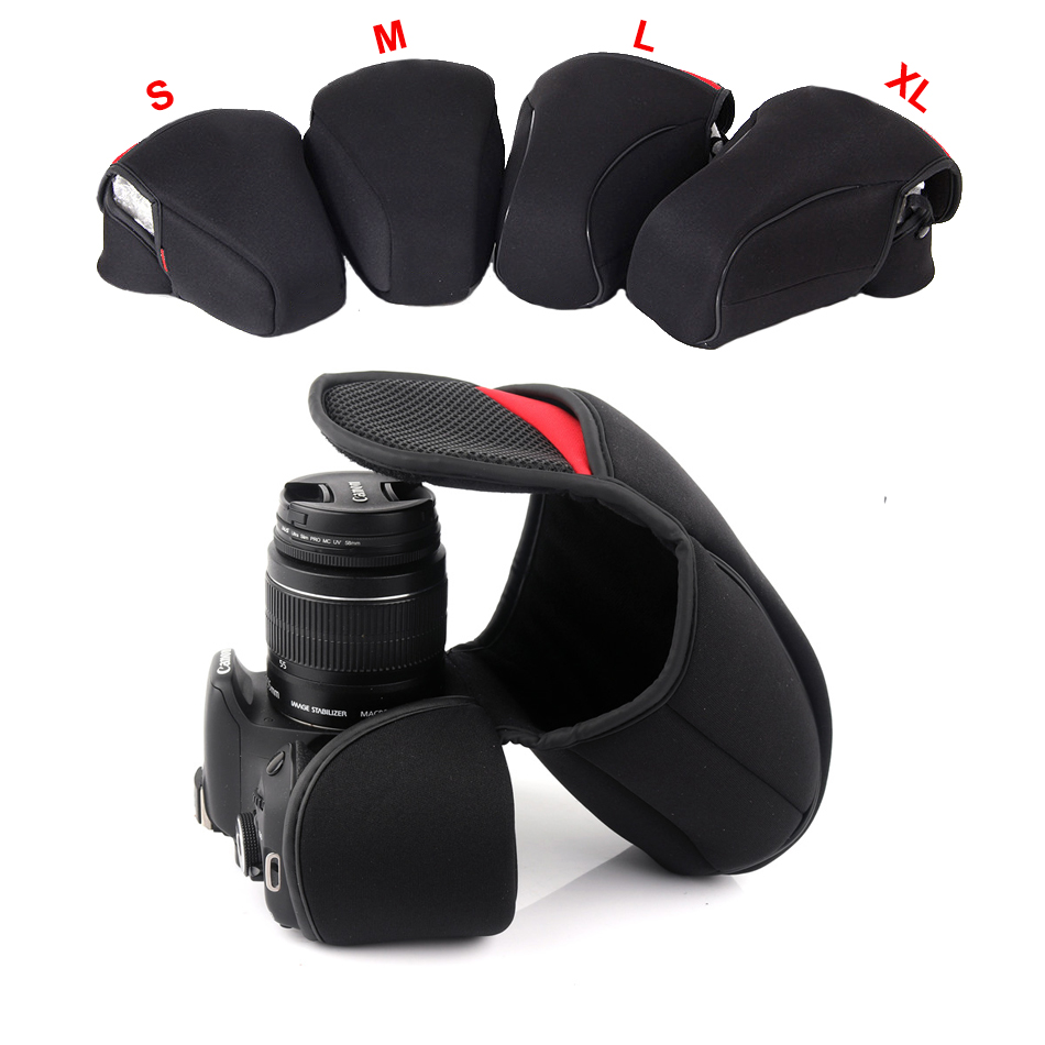 Appareil Photo REFLEX NUMÉRIQUE Intérieure Étui Souple Pour Canon 200D 800D 1200D 600D 750D 700D 100D 1300D 80D 760D 1500D 550D 1100D 650D 7DMII 5D3 6D