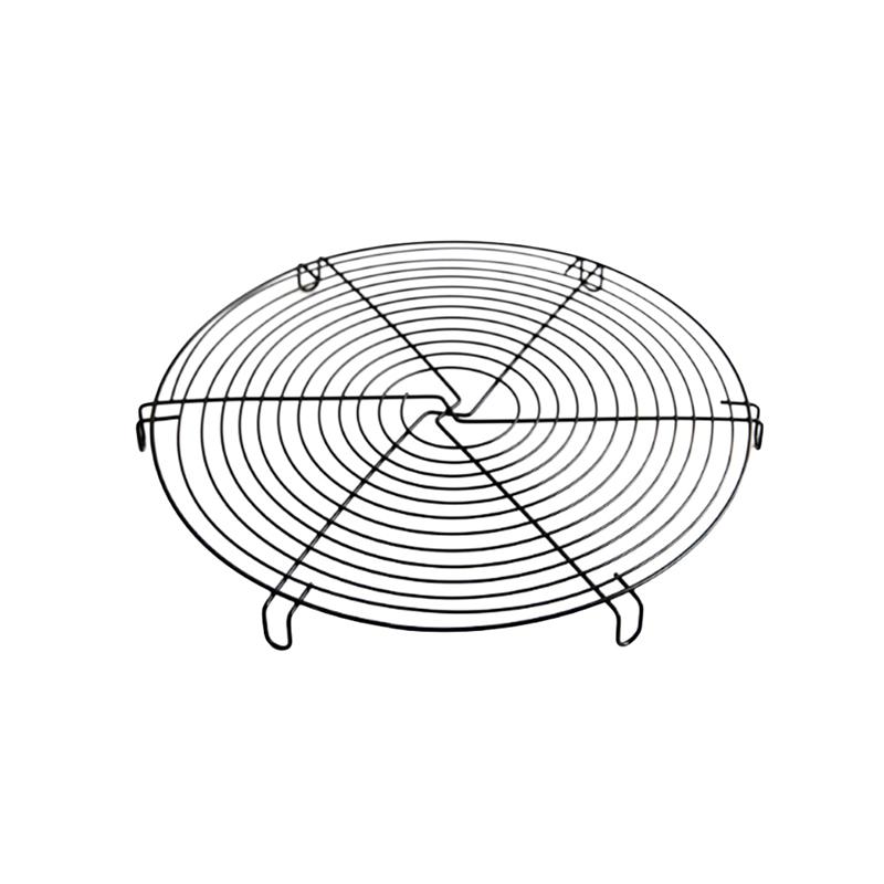 Estante de vapor redondo de 12 pulgadas para galletas, pan, pastel, alimentos, estante de enfriamiento, vaporizador de alambre, hervidor de cocina, estante de vapor