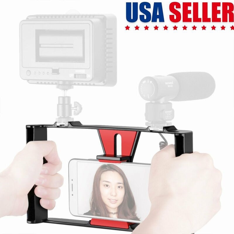 Video Kamera Käfig Stabilisator Film Stetige Griff, Der Griff Rig Für Mobile Smart Handys Video Halter Hand Grip Bracket