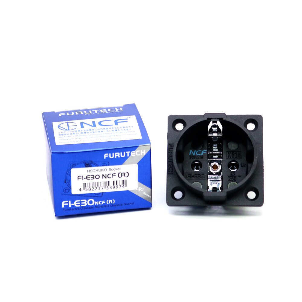 Plated Rhodium Neutral Copper FI-E30 AC 250V 16A EU Euro 2 pin IEC inlet Power Uitimate HSchuko Chassis socket