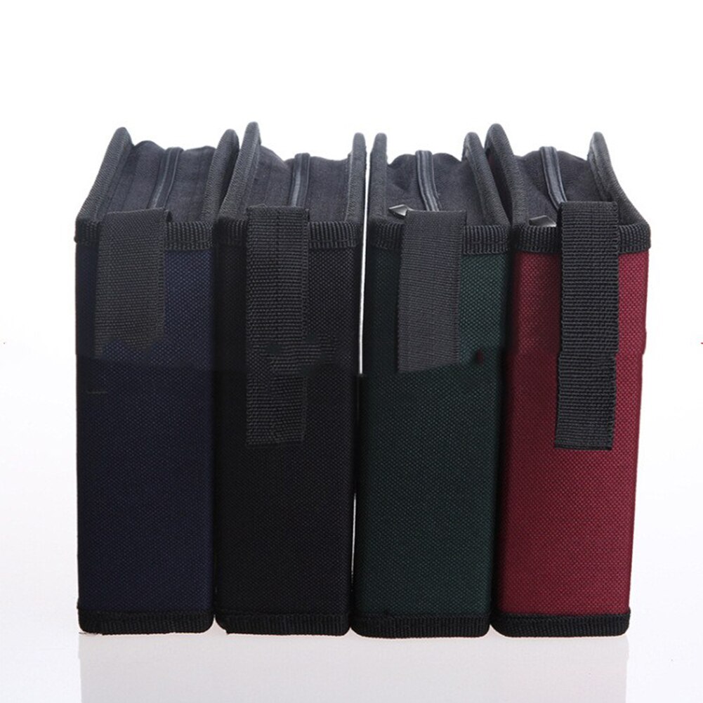 40 stk diske cd taske pakke dvd oxford håndtasker stor kapacitet opbevaring taske pakke med lynlås lukning kort filholder rack organizer