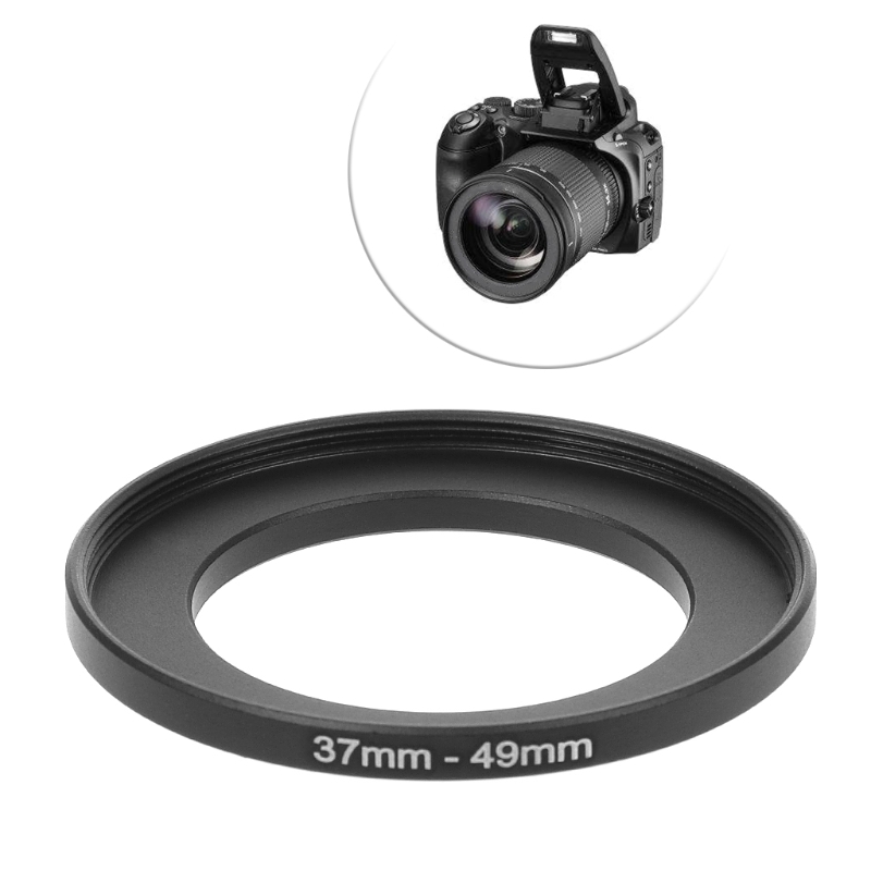 37 Mm Naar 49 Mm Metalen Step Up Ring Lens Adapter Filter Camera Tool Accessoires