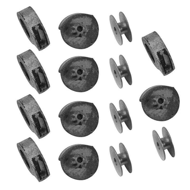 5 Sets/Lot Full Set Of Spool Shuttle Bobbin Pitman Rod for Shoe Sewing Mending Repair Machine Parts