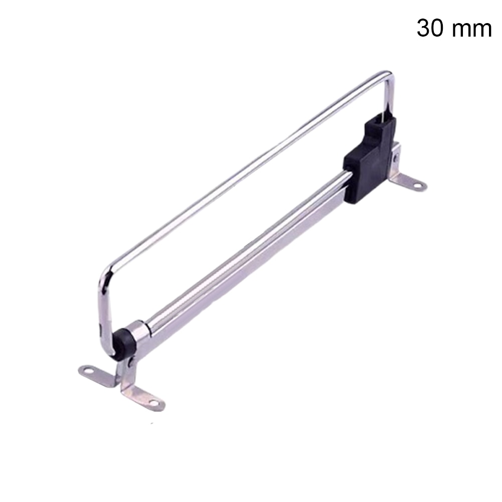Pull Out Telescopic Clothes Rod Storage Sliding Rail Space Saving Closet Wardrobe Hanging Household Cabinet Bedroom Retractable