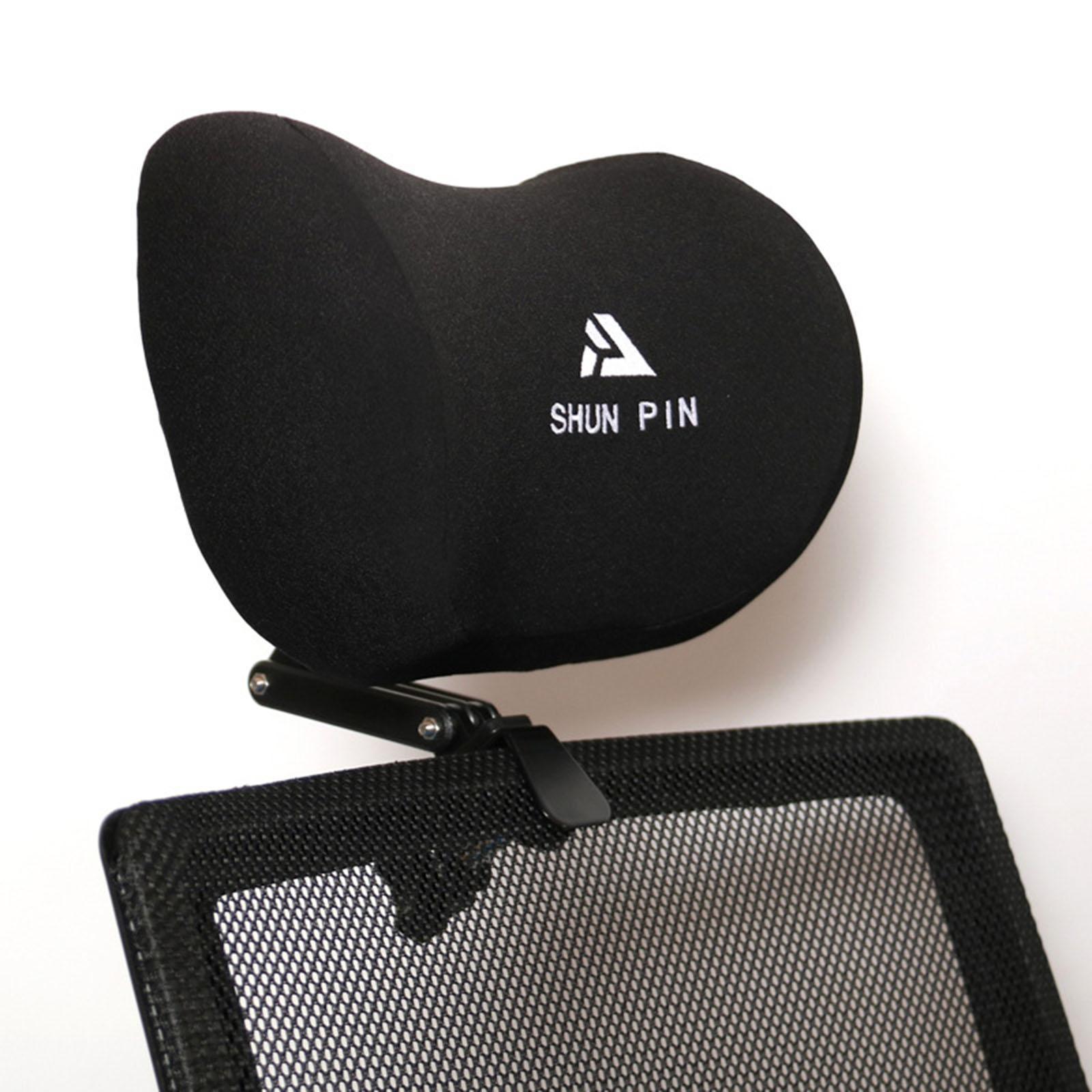 Stuhl Nackenkissen Ergonomischer Stuhl Kopfstützenkissen Stuhl Universal- Atmungsaktiv Langlebig für Computer Bürostuhl Zubehör