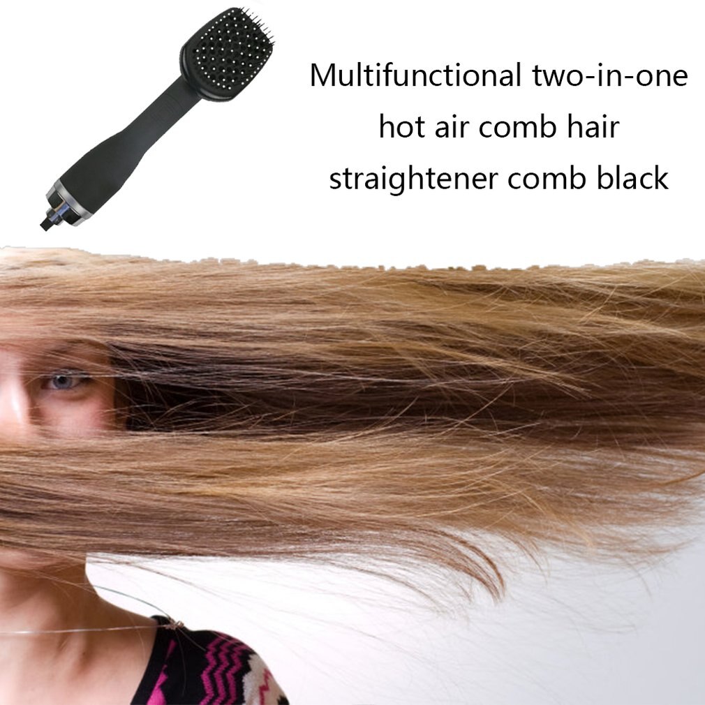 Multi-Function Two-In-One Air Comb Hair Curler Straight Hair Comb Hair Straightener Negative Ion Hair Dryer Hair Comb