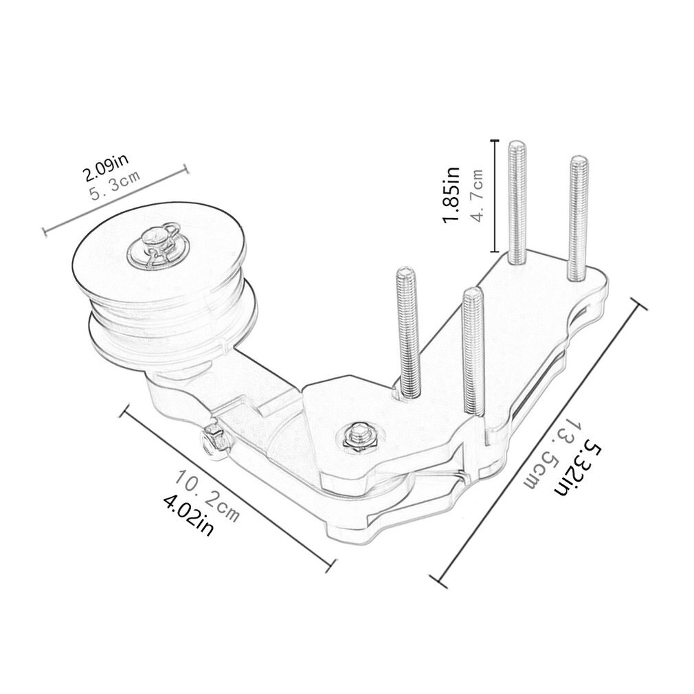 Adjuster Chain Tensioner Bolt On Roller Motorcycle Modified Accessories Universal Tool
