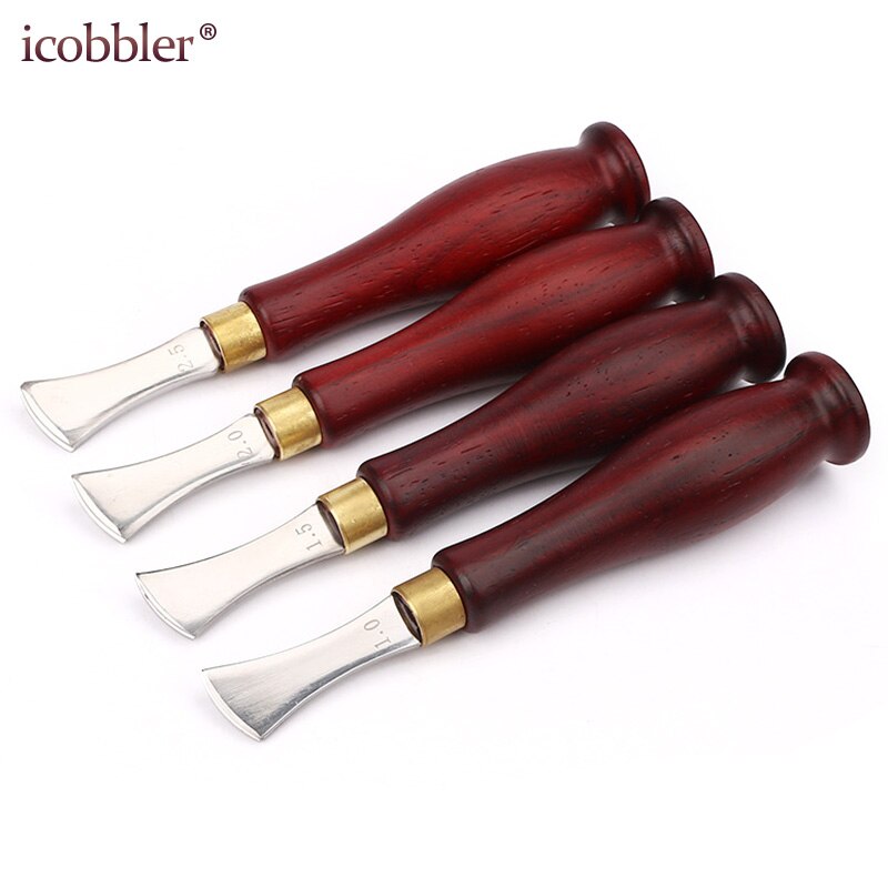 1.0-2.5Mm Leathercraft Gereedschappen Lederen Boog Rand Sector Ondiepe Groef Randen Koud En Warm Druk Lijn Punch Inbedding draad