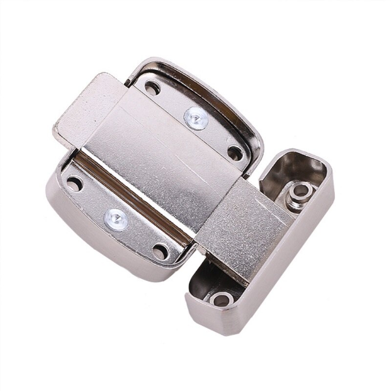 5pcs/lot Home Hardware Universal Door Latch Gate Latch Security Sliding Door Lock Door Bolt Zinc Alloy With Screws Latch