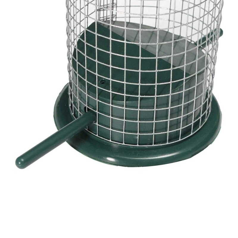 Comedero de plástico para pájaros colgante para exteriores tipo pájaro alimentadores de agua bandeja Birdhouse montaje de ventosa de succión casa alimentador suministros