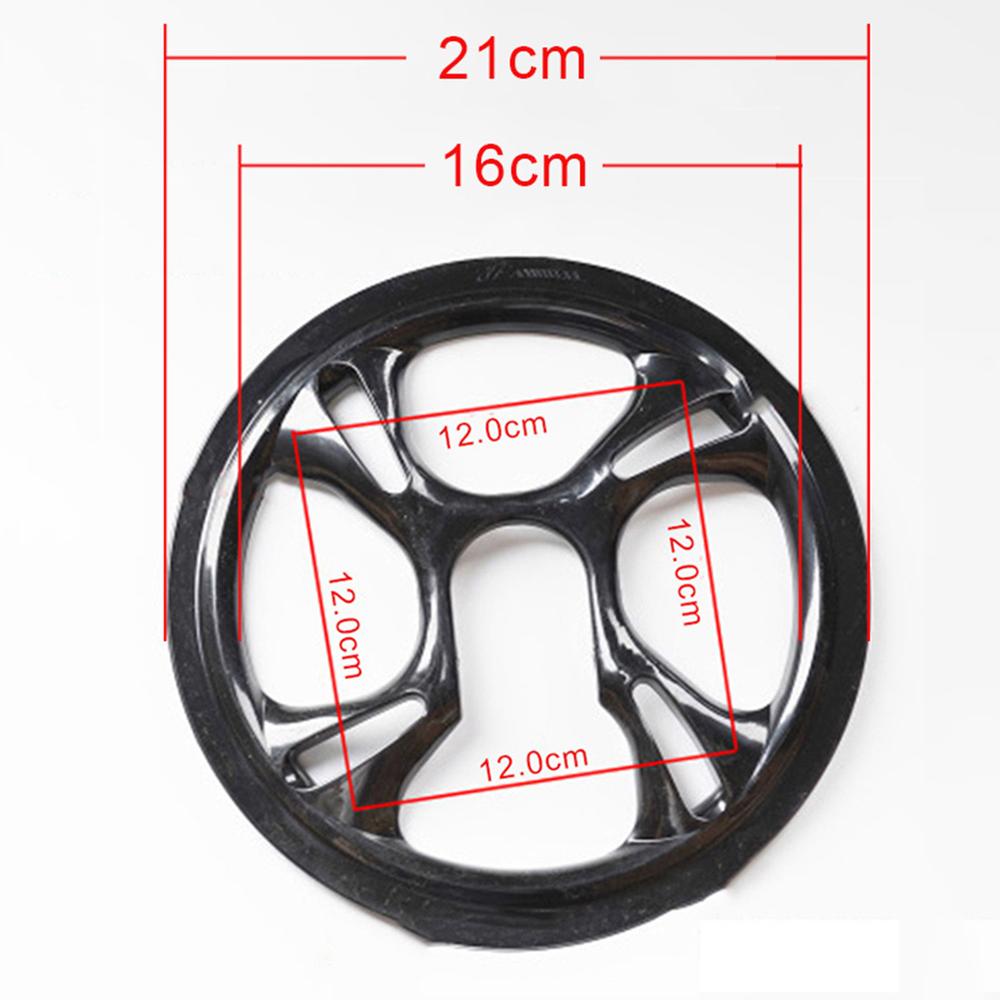 MTB Road Bicycle Sprocket Protection Crankset Crank Guard Protector Bike Chain Wheel Ring Protective Cover Cycling Accessories: light yellow