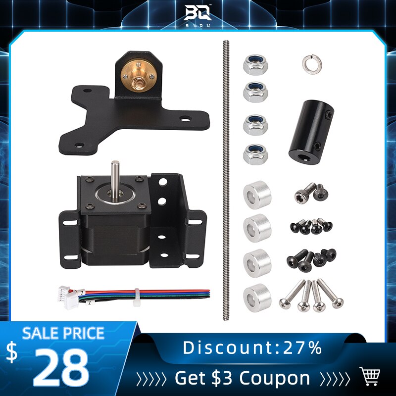 Biqu B1 Dual Z-as Lead Schroef Upgrade Kits Stappenmotor Dual Z-as 3D Printer Onderdelen Voor B1 3D printer Vs Ender5 /Ender5 Pro