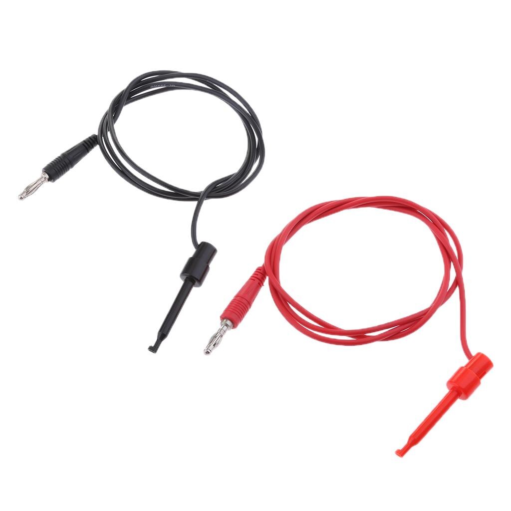 1Pcs Multimeter Wire Hook Clip Electronic Test Probe Grabber Connecto