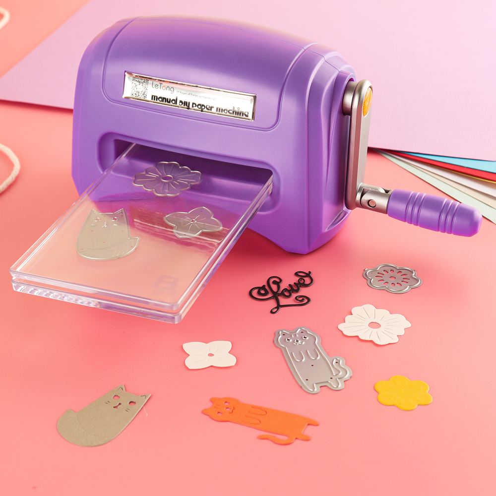 Gestanzte Maschinen, Papierschneidemaschine, Prägemaschine, DIY-Handwerk, Stanzformen zum Basteln, Stanzformen, Scrapbooking, Papierschneider