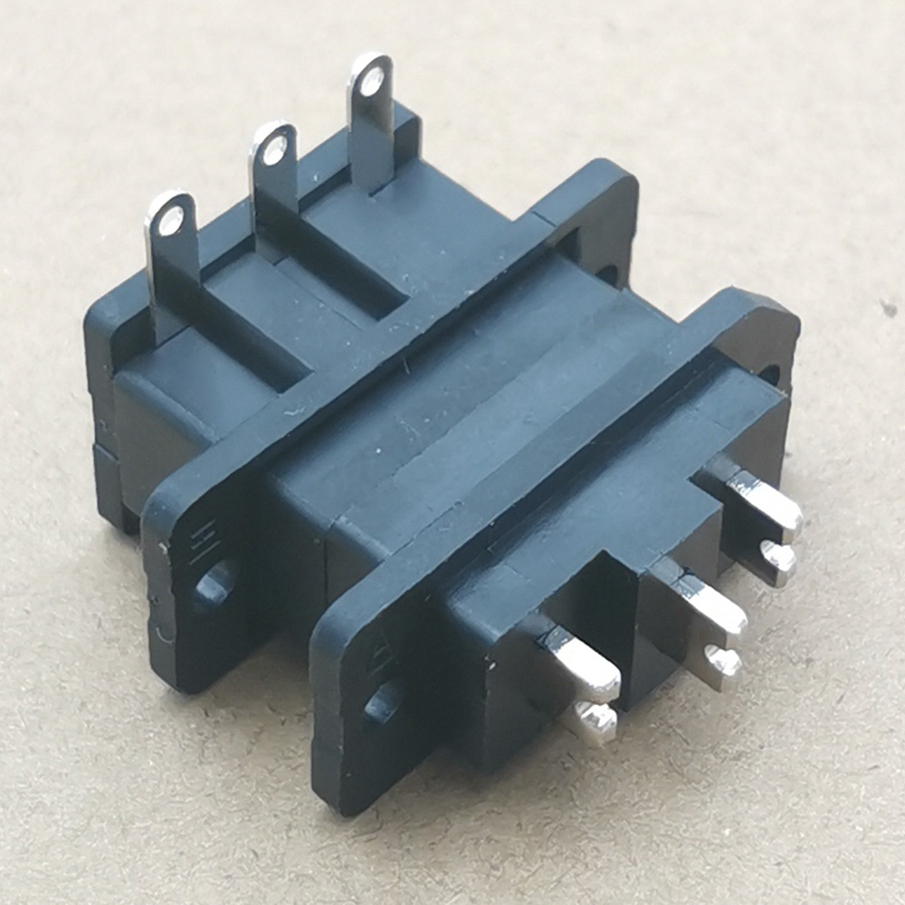 1PC 3P 50A Lithium Battery Connector 3Pin Electric Scooter Blade Male Female Battery Power Connector Charging Interface Socket