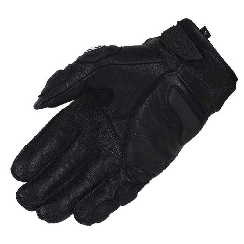 Frankreich der oben Auto marken motorrad handschuhe leder handschuhe mit Kohlenstoff faser schwarz weiß