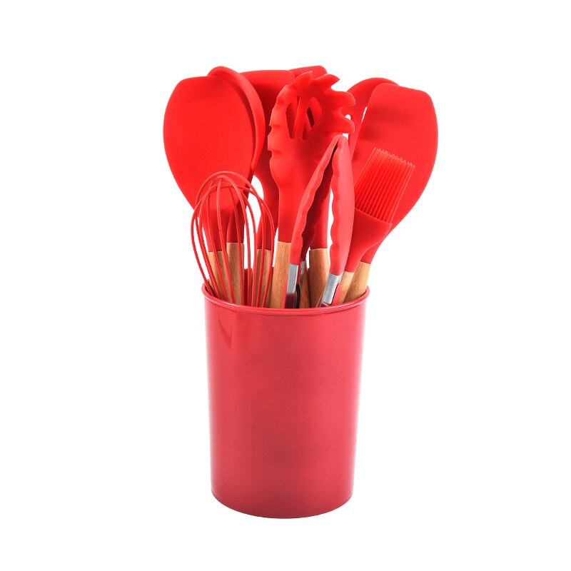 Cooking Accessory 11 Pcs Cooking Utensils Set with Holder for Kitche... – Grandado