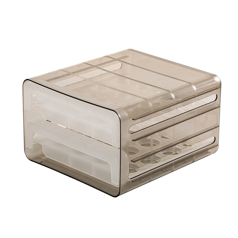 -proof egg shelf egg organizer kitchen fresh storage box refrigerator egg shelf tray loaded egg god box Freshkeeping Lids: Default Title