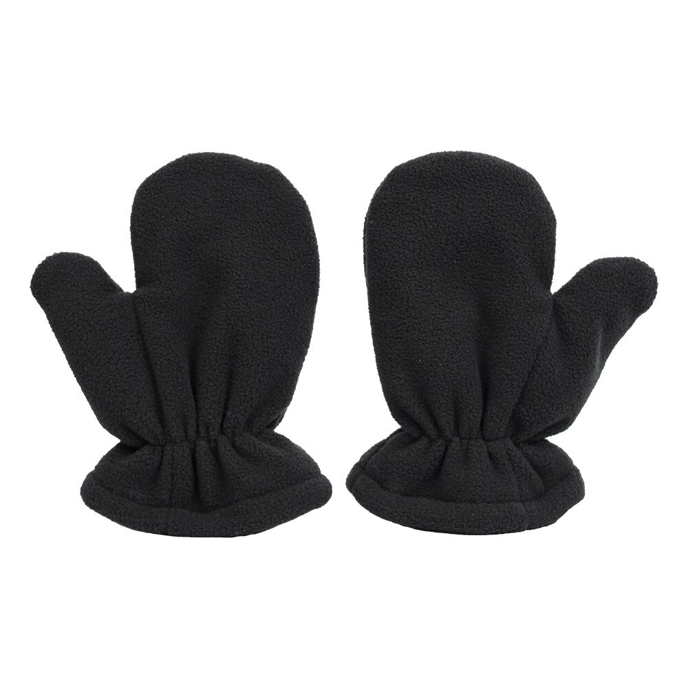 Guantes de lana Polar para niños Y niñas, de 3 a 10 colores, suaves Y gruesos, cálidos Y gruesos