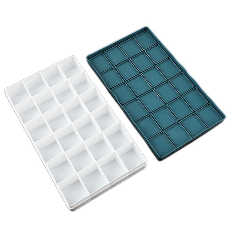Artist Paint Saver Palette Box Painting Storage Tray with Lid for Watercolor Acrylic Gouache Oil Paint Art Supplies: 4