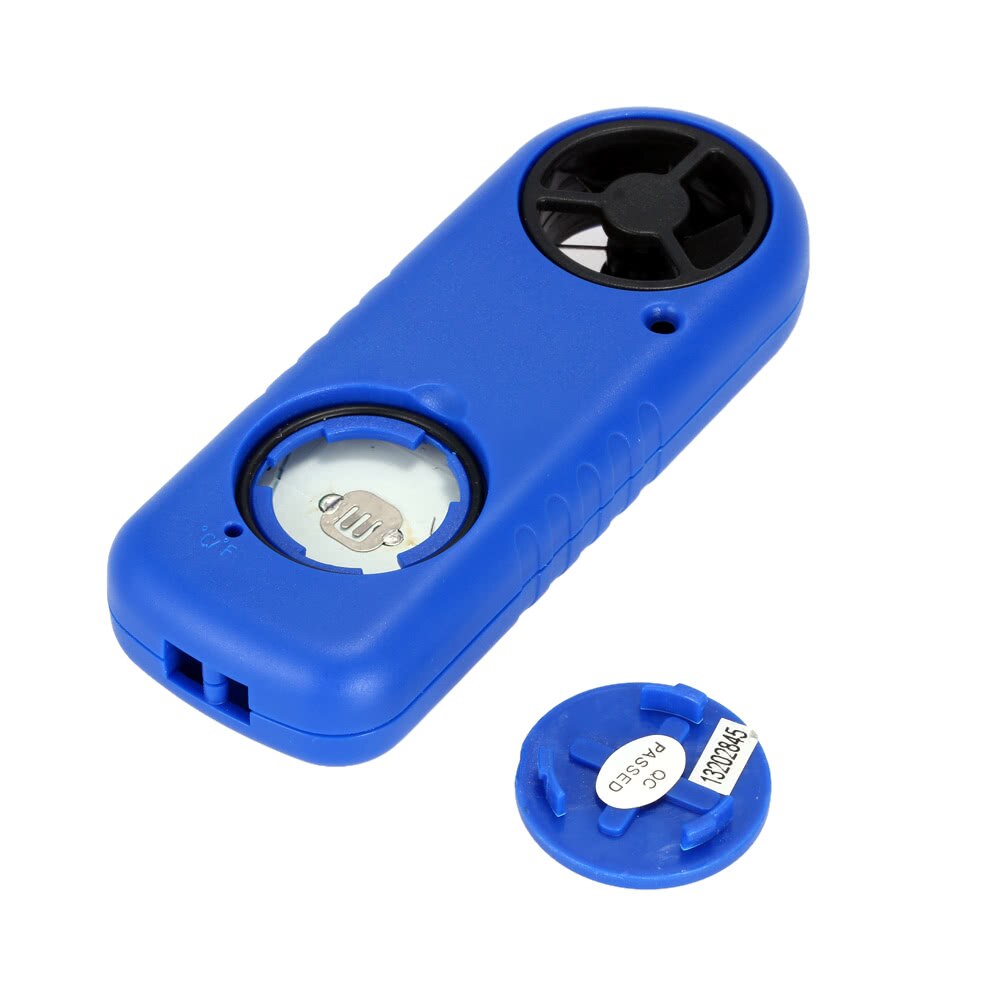 Multifunctional LCD Mini Anemometer Wind Speed Air Velocity Temperature Measurement Beaufort Scale Display