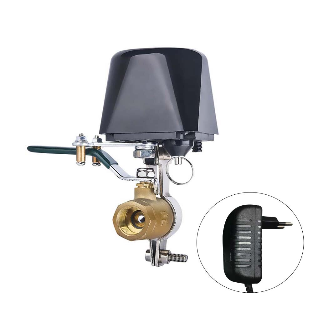 SmartValve-válvula de Gas/válvula para Control de agua y Gas, automatización inteligente, 110V-240V, 4 puntos, 1/2": EU