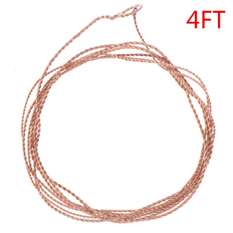 14 * 8.5 * 1cm Fishing Line Fly Fishing Leader with Tippet Ring PET Furled Leader !: 4FT
