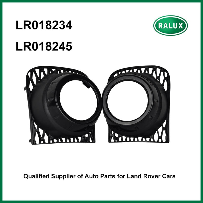 LR018234 LR018245 right and left auto fog lamp cover for Range Rover black car fog light hood replacement parts supply