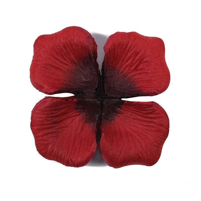 Pétales de roses en soie, 500 pièces/lot, 5x5CM, pour décoration de mariage, romantique, fausses fleurs, 31 couleurs, accessoires de mariage: 11-As picture