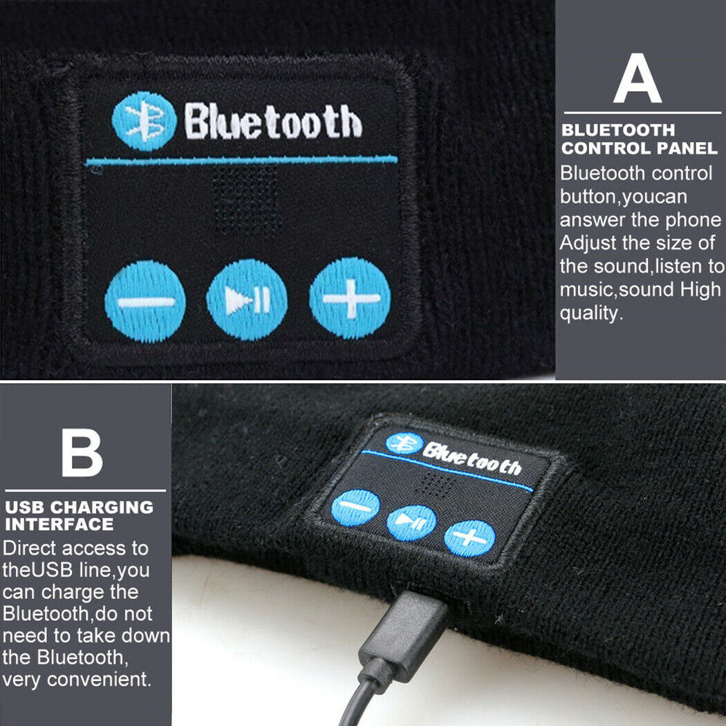 Bluetooth sports hovedbånd hifi hovedtelefoner trådløs øretelefon stereo headset søvn øjenmaske afspiller med mikrofon