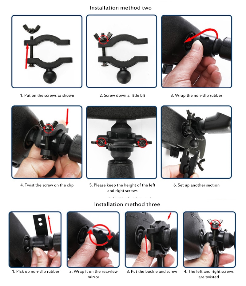 Universal Auto Car Rearview Mirror Extension Bracket Mobile Phone Navigation Universal Modified Multi-function Bracket