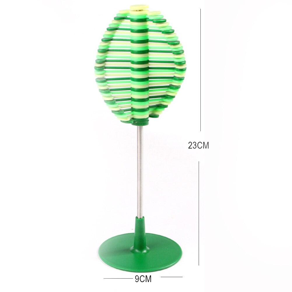 Pressure Reduction Fun Spinning Lollipop Rotary Toys Stress Relief Funny Twirl Desk Decoration: C