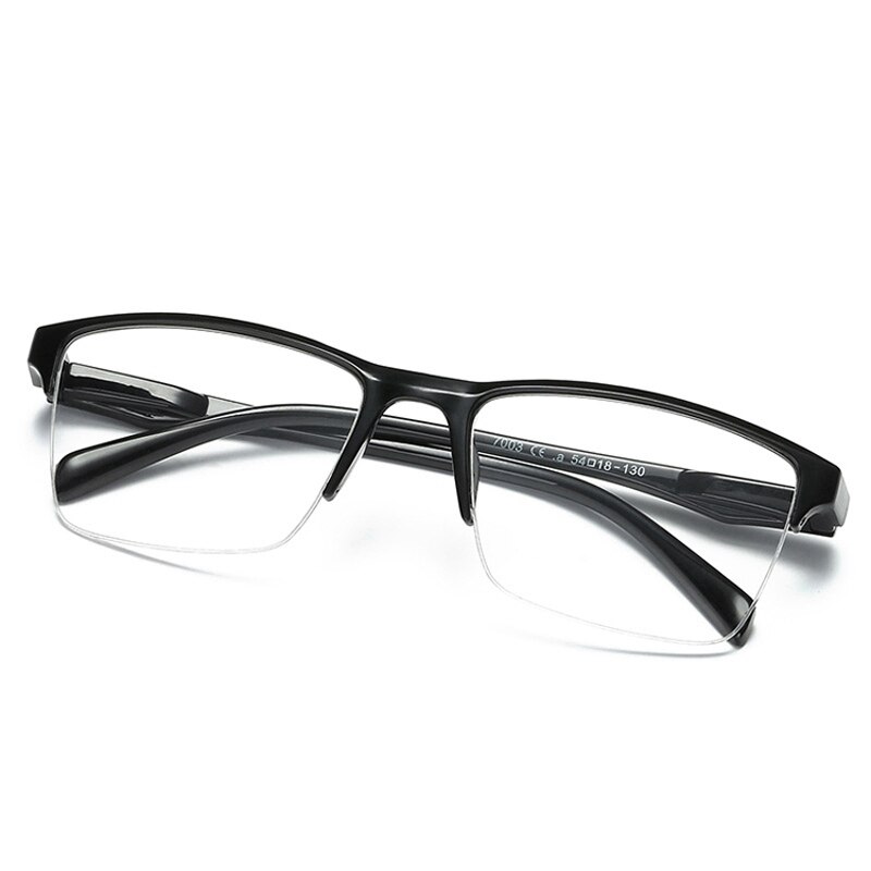 Seemfly Comfortable Resin Reading Glasses Brand Classical Presbyopia Ultralight Man Women Glasses: +100
