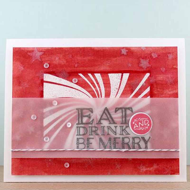 Classic Stars Stencil for DIY Scrapbooking Embossing Paper Cards Decorative Crafts Plastic Drawing Sheets Template 6x6inches