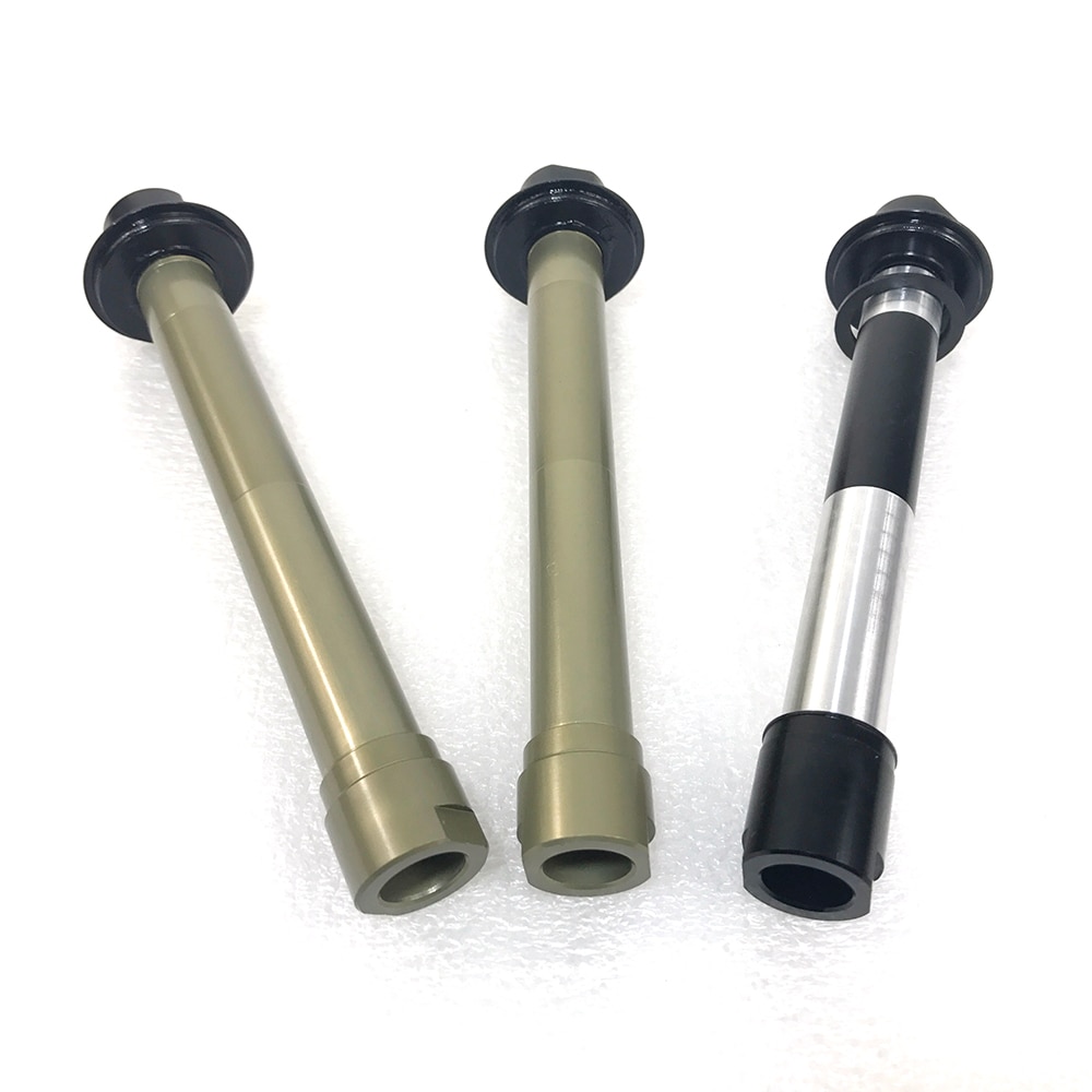 Axe pour Novatec Boost moyeu arrière D792SB-B12 D712SB-B12 axe transversal 12mm x 148mm, kit de conversion d'arbre central en alliage d'aluminium, pièce de vélo
